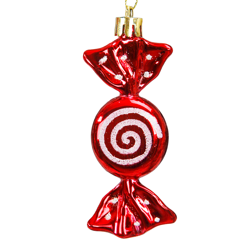 9cm6pcs/box Christmas tree decorative pendants, Christmas gifts